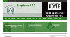 Desktop Screenshot of greystonesrfc.ie