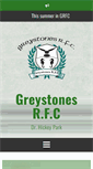 Mobile Screenshot of greystonesrfc.ie